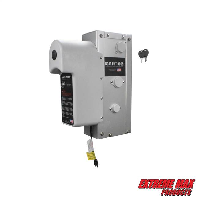 Extreme Max 3006.4571 Boat Lift Boss Integrated Winch - 120V, 5000 lbs.