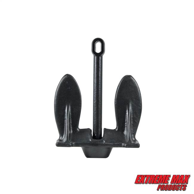 Extreme Max 3006.6524 BoatTector Vinyl-Coated Navy Anchor - 15 lbs.