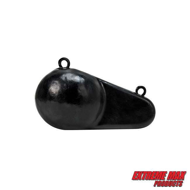 Extreme Max 3006.6619 Coated Keel-Style Downrigger Weight - 6 lb.