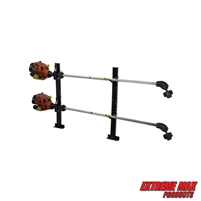 Extreme Max 5001.6351 2-Position Locking Trimmer Rack for Open Trailers