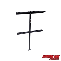 Extreme Max 5001.6357 6-Tool Garden & Landscaping Hand Tool Rack for Open Trailers