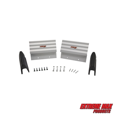 Extreme Max 5001.6804 Aluminum Ramp Kit for 2x12 Boards - Premium DIY Truck & Trailer Loading Kit with 12