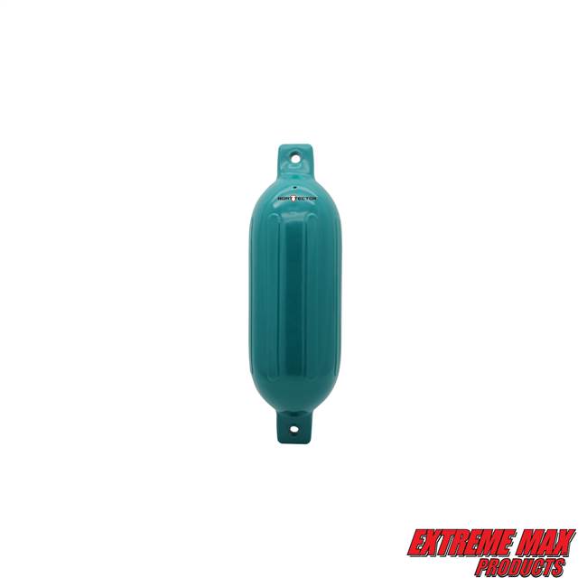 Extreme Max 3006.7653 BoatTector Inflatable Fender - 4.5" x 16", Teal
