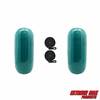 Extreme Max 3006.7712.2 BoatTector HTM Inflatable Fender Value 2-Pack - 6.5" x 15", Teal