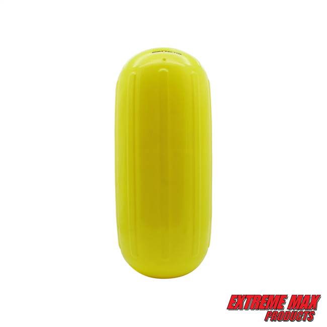 Extreme Max 3006.7733 BoatTector HTM Inflatable Fender - 8.5" x 20", Neon Yellow