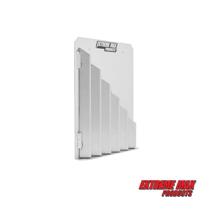 Extreme Max 5001.6211 Wall-Mount Aluminum Zip Tie Storage Dispenser for Race Trailer, Garage, Shop, Enclosed Trailer, Toy Hauler
