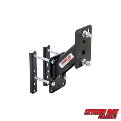 Extreme Max 3004.4572 Economy Spare Tire Carrier - Black