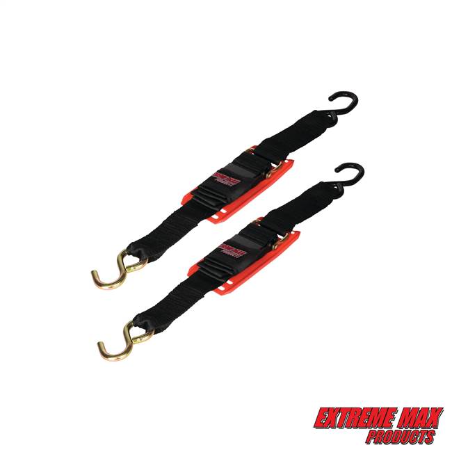 Extreme Max 3005.1205 Padded Cambuckle Transom Tie-Down - 2" x 4'