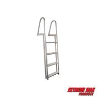 Extreme Max 3005.3380 Aluminum Pontoon/Dock Ladder - 4-Step