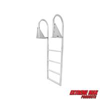 Extreme Max 3005.3473 Flip-Up Dock Ladder - 4-Step