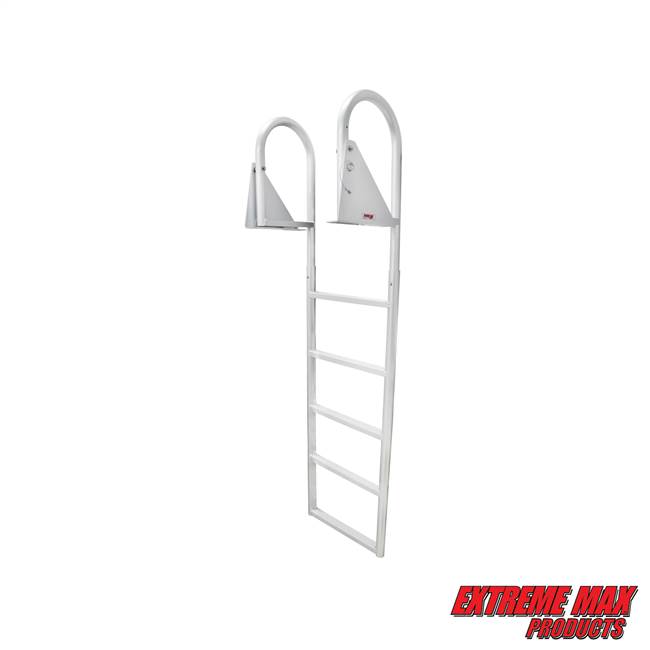 Extreme Max 3005.3476 Flip-Up Dock Ladder - 5-Step