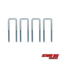 Extreme Max 3005.3784 6" U-Bolt 4-Pack for Pontoon Trailer Guide-On System (3005.3783)