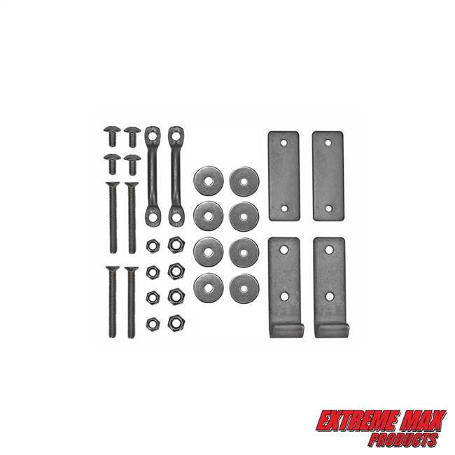 Extreme Max 3005.4089H J-Hooks & Footman Loops for Compact Folding Pontoon Ladder (3005.4089) - Pair