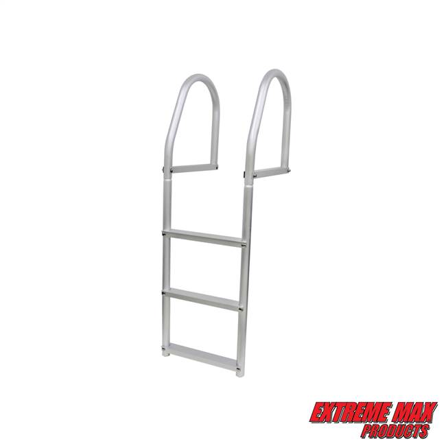 Extreme Max 3005.4102 Weld-Free Fixed Dock Ladder - 3-Step