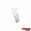 Extreme Max 3005.4116 Deluxe Flip-Up Dock Ladder - 4-Step