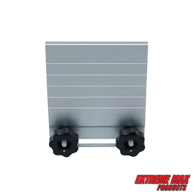 Extreme Max 3005.4146 Straight Aluminum Slider Base for Tracker Versatrack Systems