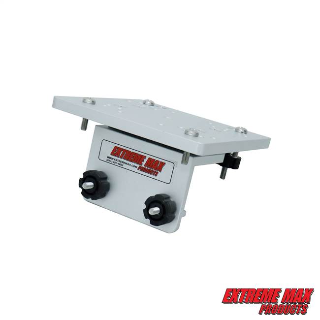 Extreme Max 3005.4158 Universal Aluminum Downrigger Bracket for Tracker Versatrack Systems