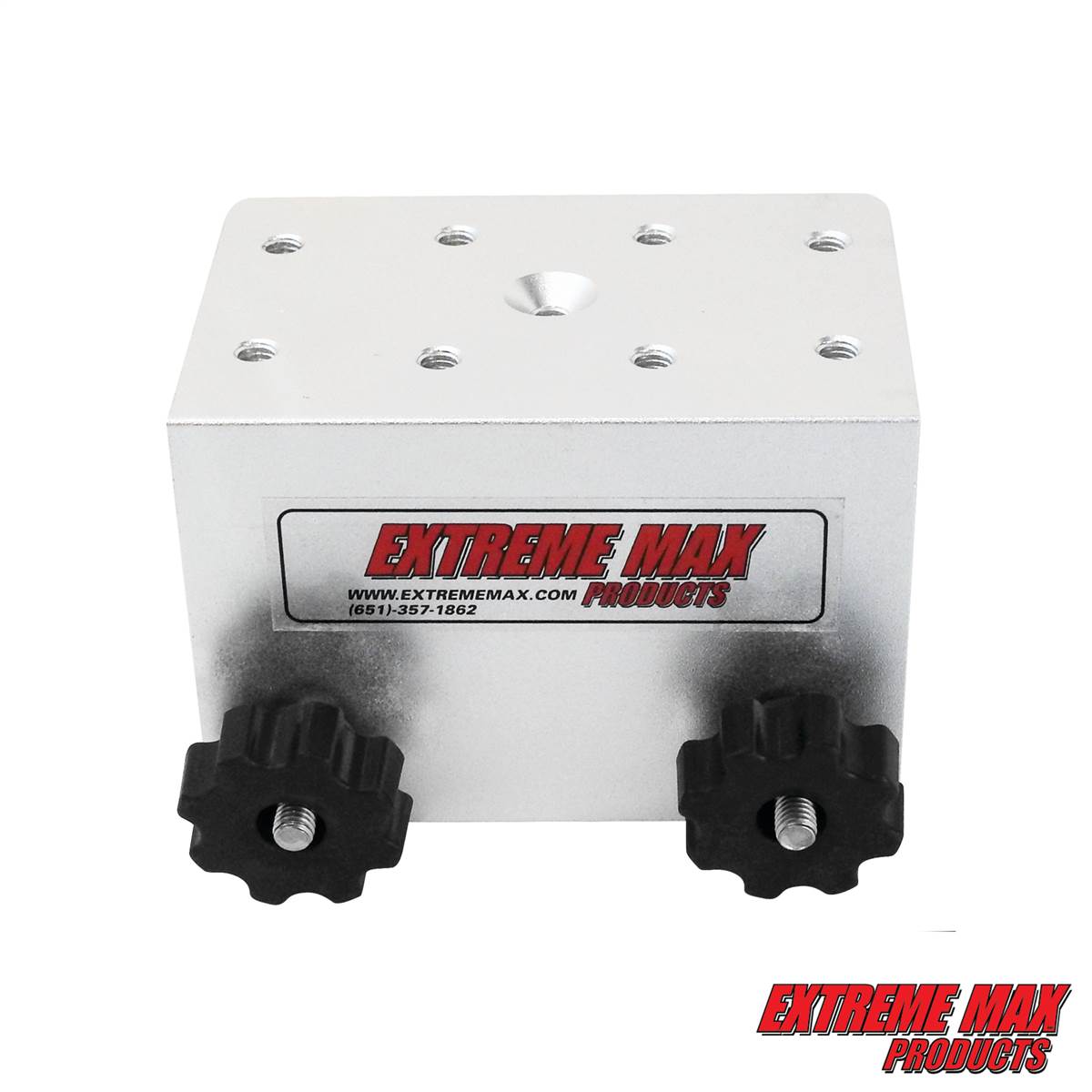 Extreme Max 3005.4402 90° Aluminum Slider Base for Tracker Versatrack  Systems