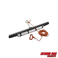 Extreme Max 3005.4407 Throwable 2-in-1 Aquatic Weed Rake and Floating Rake for Lakes Rivers and Ponds