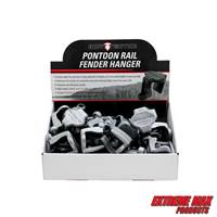 Extreme Max 3005.5005 BoatTector Pontoon Rail Fender Hanger/Adjuster - Display Pack of 36