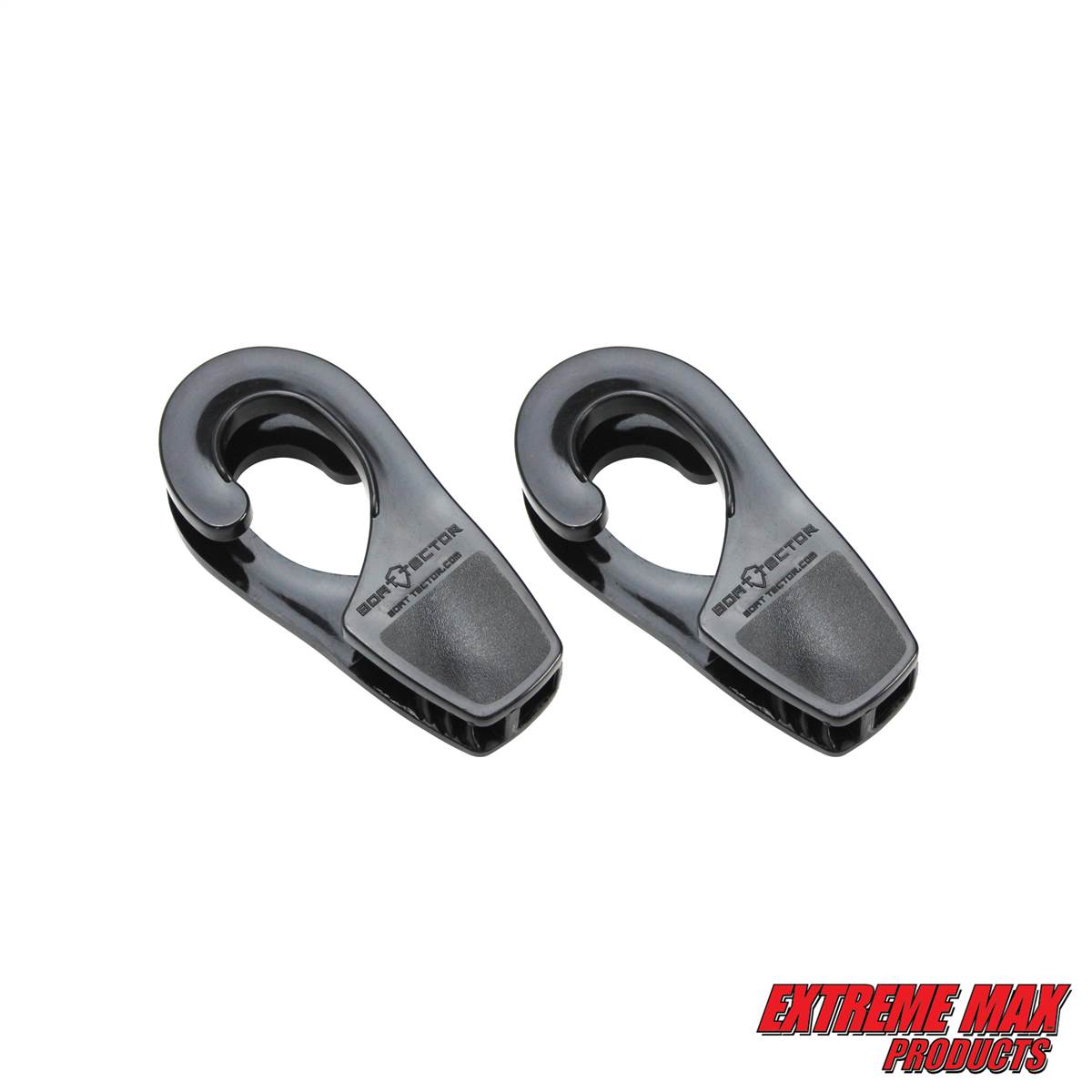 Extreme Max 3005.5023 BoatTector Boat Rail Fender Hangers - Black, 1