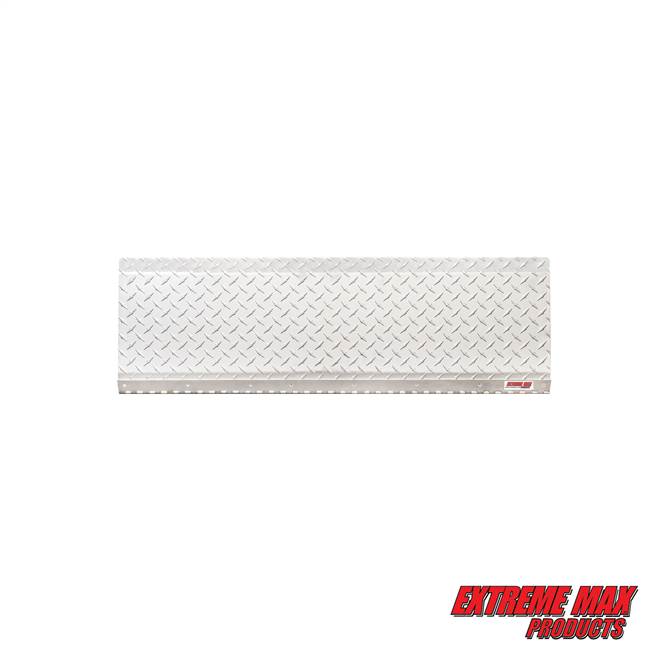 Extreme Max 3005.5262 Hinged Aluminum Trailer Door Slider Plate - 36" x 12"