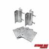 Extreme Max 3005.5519 Dock Post Bracket Kit - Includes Two Post Brackets and Four Mounting Plates