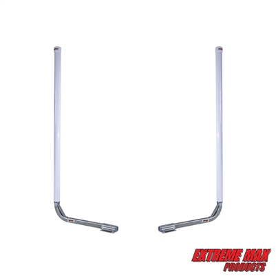 Extreme Max 3005.5545 Post Trailer Guide-On - 65", Galvanized Uprights with Stainless Steel Hardware