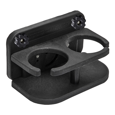 Extreme Max 3005.5621 Two-Drink Holder with 90Â° Base for Versatrack Systems