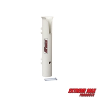 Extreme Max 3005.5648 Replacement Tube for Wall-Mount Poly Fishing Rod Holder - White