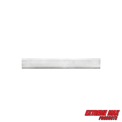Extreme Max 3005.9059 Hinged Aluminum Trailer Door Slider Plate - 58" x 9"