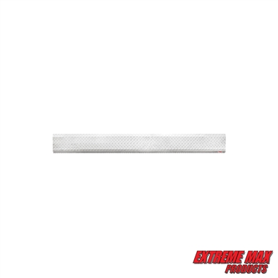 Extreme Max 3005.9065 Hinged Aluminum Trailer Door Slider Plate - 72" x 9"