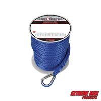 SearQing Solid Braid MFP Anchor Rope 1/2 Inch x 100 Feet with Stainless  Steel Thimble-High Strength Anchor Line Working Load: 445 lbs./Breaking  Strength: 2220 lbs Navy Blue : : Sports & Outdoors