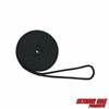 Extreme Max 3006.2084 BoatTector Double Braid Nylon Dock Line - 3/8" x 15', Black