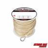 Extreme Max 3006.2255 BoatTector 3/8" x 300' Premium Double Braid Nylon Anchor Line with Thimble - White & Gold