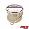 Extreme Max 3006.2273 BoatTector 5/8" x 200' Premium Double Braid Nylon Anchor Line with Thimble - White & Gold
