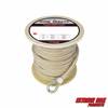 Extreme Max 3006.2276 BoatTector 5/8" x 250' Premium Double Braid Nylon Anchor Line with Thimble - White & Gold