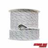 Extreme Max 3006.2517 BoatTector Double Braid Nylon Anchor Line with Thimble - 1/2" x 200', White w/ Blue Tracer