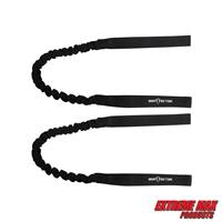 Extreme Max 3006.2553 BoatTector Nylon-Covered Bungee Dock Line with Looped Ends - 38", Value 2-Pack