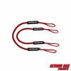 Extreme Max 3006.2571 BoatTector Bungee Dock Line Value 2-Pack - 4', Red