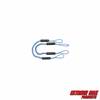 Extreme Max 3006.2749 BoatTector Bungee Dock Line Value 2-Pack - 5', Blue/White