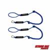 Extreme Max 3006.2972 BoatTector PWC Bungee Dock Line Value 2-Pack - 4', Blue