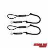 Extreme Max 3006.2978 BoatTector PWC Bungee Dock Line Value 2-Pack - 6', Black