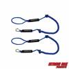 Extreme Max 3006.3102 BoatTector PWC Bungee Dock Line Value 2-Pack - 5', Blue