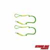 Extreme Max 3006.3108 BoatTector PWC Bungee Dock Line Value 2-Pack - 5', Green/Yellow