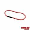 Extreme Max 3006.3172 BoatTector Bungee Dock Line Extension Loop - 1', Red/White (Value 4-Pack)