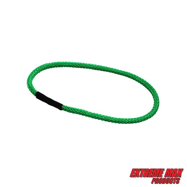 Extreme Max 3006.3178 BoatTector Bungee Dock Line Extension Loop - 1', Green (Value 4-Pack)