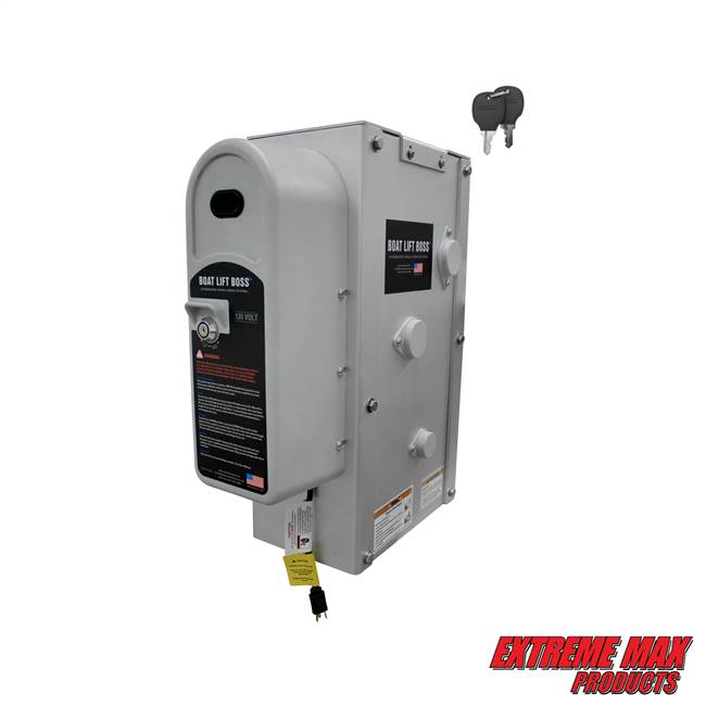 Extreme Max 3006.4647 Boat Lift Boss Integrated Winch - 120V, 7500 lbs.