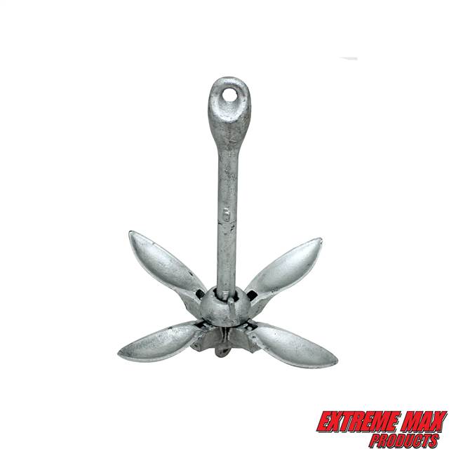 Extreme Max 3006.6545 BoatTector Folding / Grapnel Anchor - 3.5 lbs.