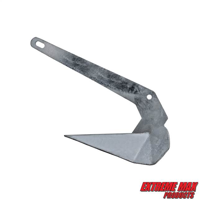 Extreme Max 3006.6551 BoatTector Galvanized Delta Anchor - 14 lbs